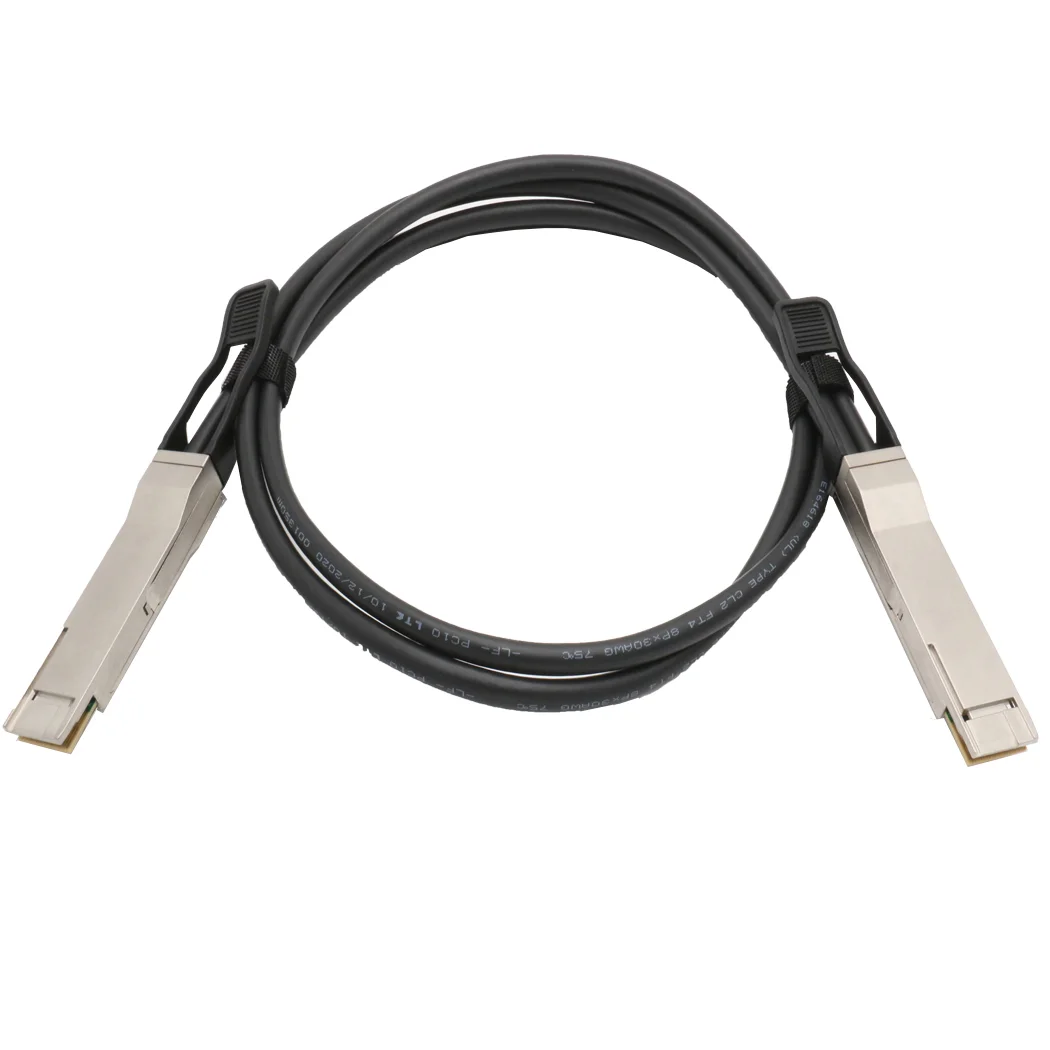 400G TO 400G QSFP-DD DAC Passive Stacking Copper Cable; 1/1.5/2/3M, PAM4,30AWG,PVC;Ethernet switch Cisco,JUNIPER