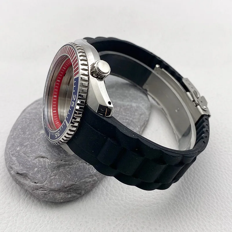 NH35 Case Mod PROSPEX SNR025 Men's Diving Watch Case and Stap Set Fits 7S26 7S36 4R35 4R36 NH34 NH35 NH36 Japan Automatic