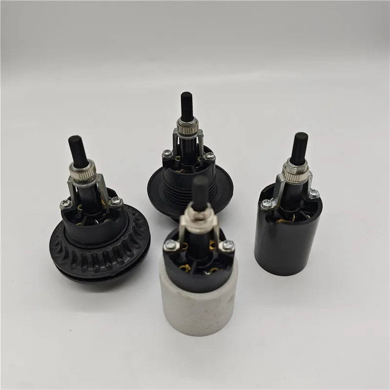 Sample High Quality two-way Rotary Switch Ceramic Bakelite Socket E27 Eye Guard Lamp Head Light Accessories