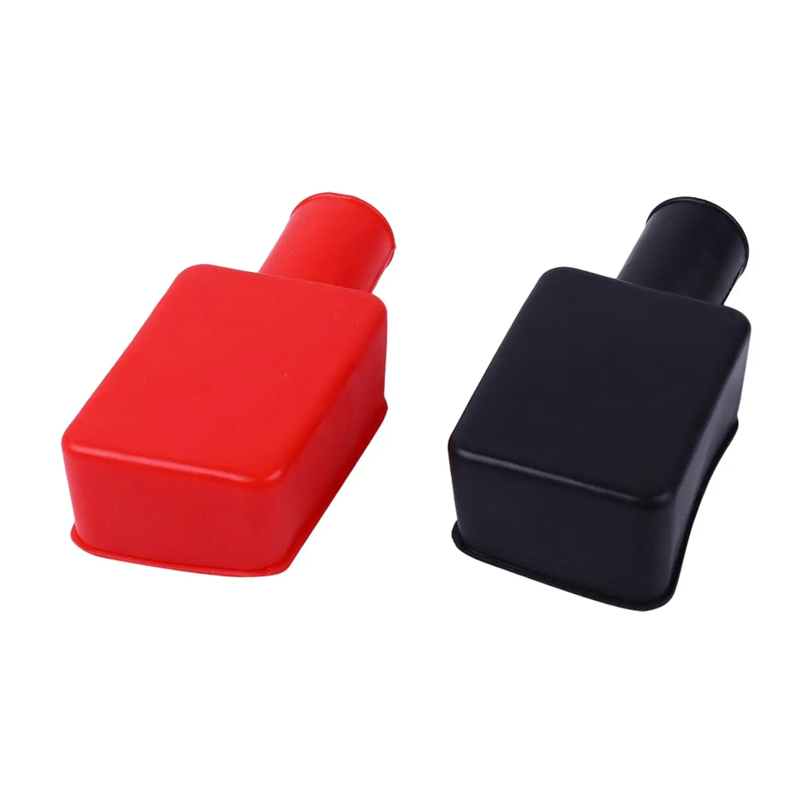 Universal Car Terminal Cap Negative Positive Terminal Covers for Trucks Electric Bicycles Rvs