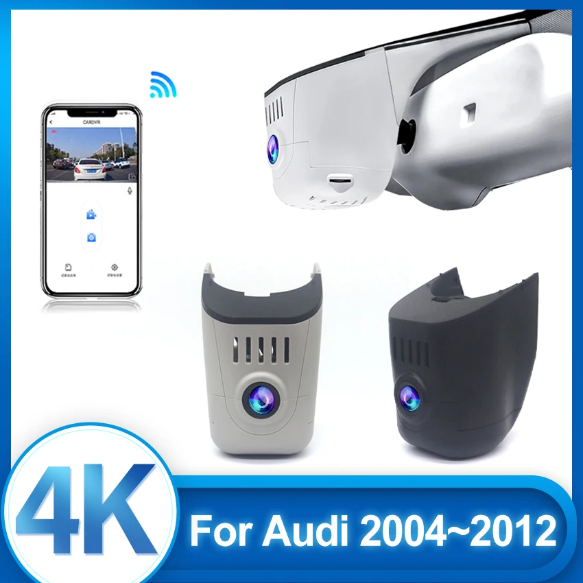 

Автомобильный видеорегистратор Plug and Play для Audi A1 A3 A4 A5 A6 A7 A8 Q3 Q5 Q7 TT 2004-2012 Wi-Fi Автомобильная камера 2160P Видеорегистратор