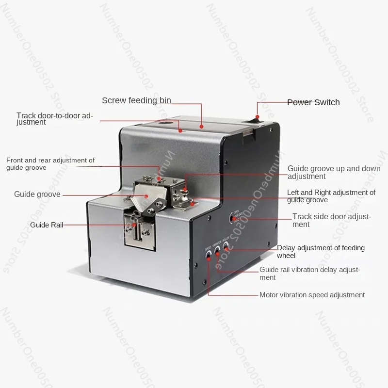 220V Fully Automatic Screw Arranging Machine Screw Arranging Machine Feeder Automatic Screw DistributorScrew Conveyor