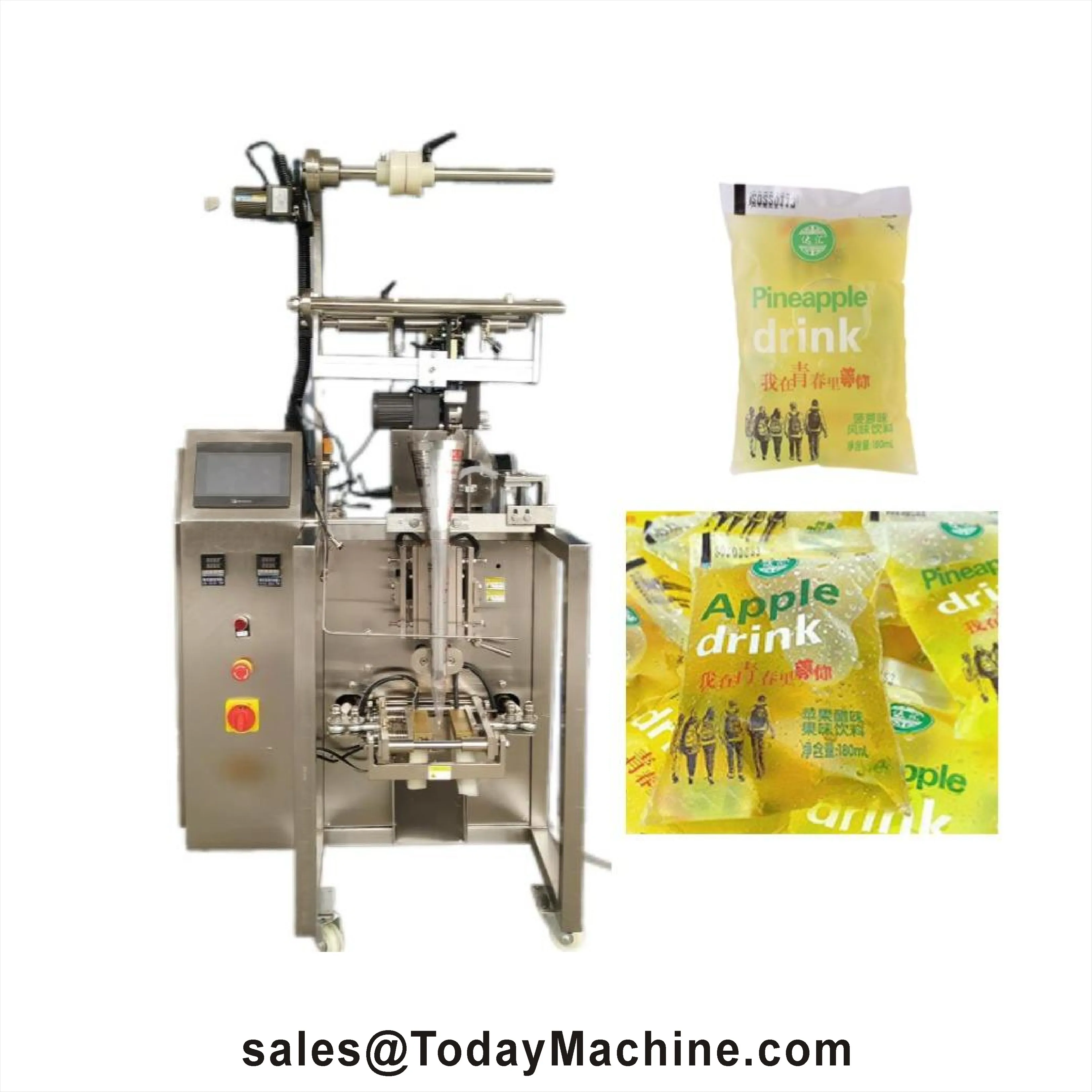Automatic Irregular Shaped Bag Liquid Packaging Machine with Precise Dosing System for Beverage, Sauce, and Cosmetic Packaging