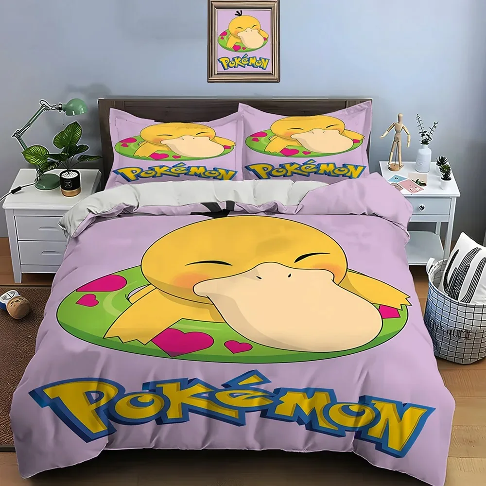 set-di-biancheria-da-letto-psyduck-cartoon-set-copripiumino-psyduck-set-coperta-e-piumino-regalo-di-compleanno-﻿