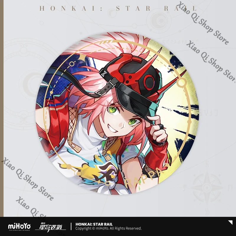 Honkai: Distintivo in banda stagnata della serie Star Rail Standing Painting - Il percorso della saggezza e della conoscenza ufficiale Regalo autentico da collezione