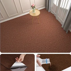 Decorative entrance door mat floor tile absorbent oil resistant anti slip self-adhesive living room indoor and outdoor