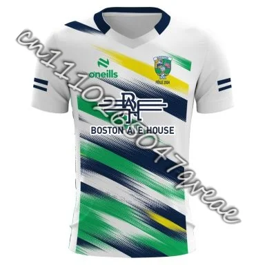Boston GAA - Special Edition White T-Shirt, Casual Unisex Shirt, Comfortable and Fun Streetwear, Classic Printed Sportswear For