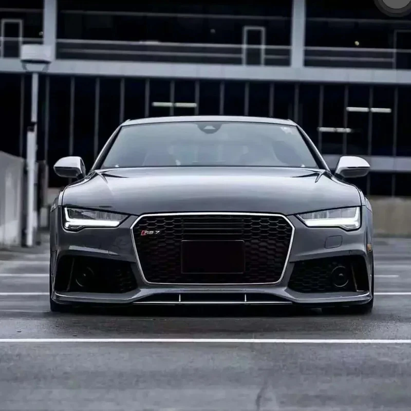 

New val facelift Body kit A7 C7 2016-2018 modified RS7 style bodykit car bumper