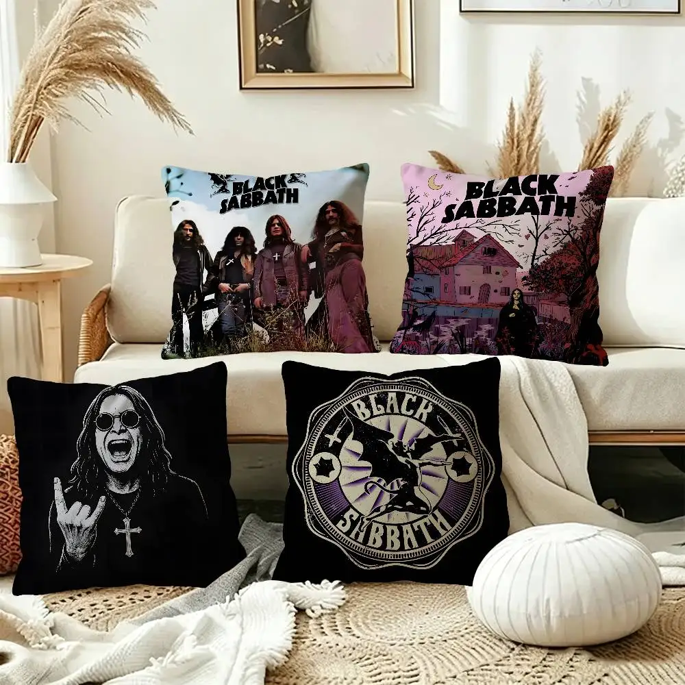 British Band S-Sabbathes Lucky Dragon pillow cover sofa cushion cover home room decoration children gift