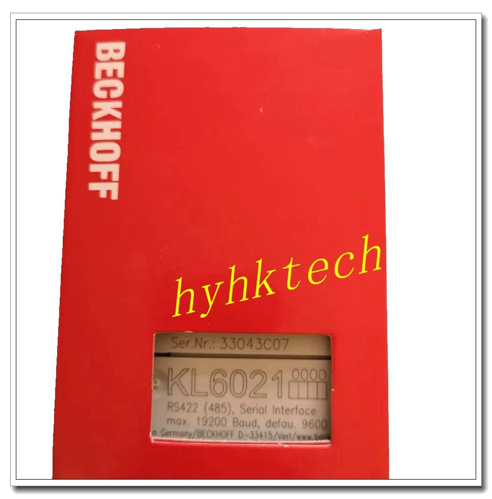 

Supply KL6301 ,Original BECK HOFF Digital quantity terminal module,100% tested befoore shipment