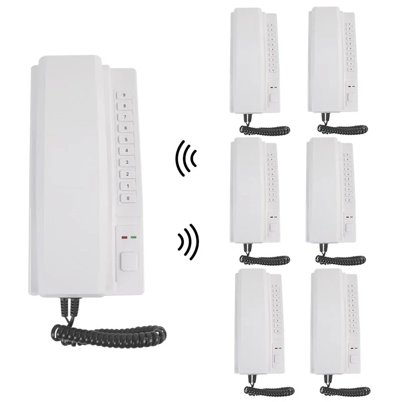 

system Two-way telephone intercom 433 trillion Hertz Scalable Mobile Phone Home Office Warehouse Hotel Intercom