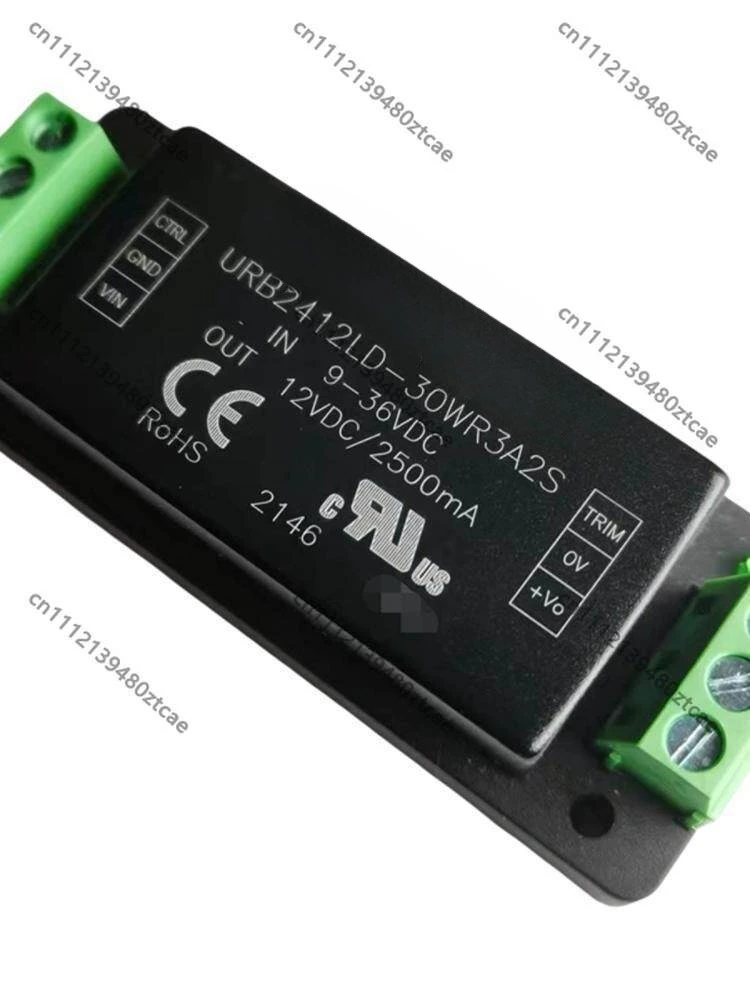 URB24xxLD-30WR3A2S Series 30W DC-DC Isolated Wide Input Power Converter Module