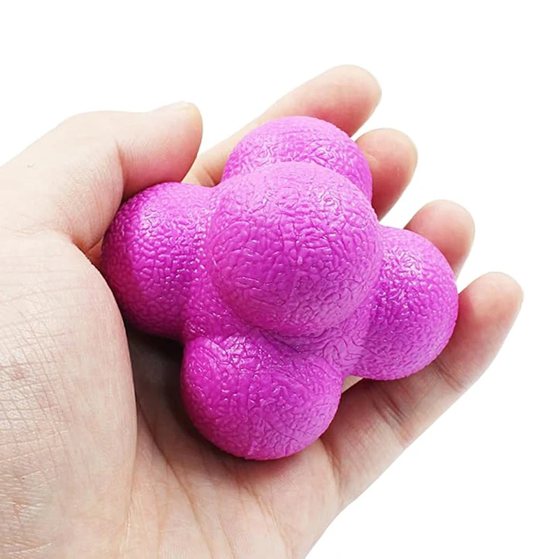 Reaction Ball Hand Eye Coordination Reflex Training Rubber Bounce Anti-Anxiety And Stress Relief Fidget Toys For Kids Adults