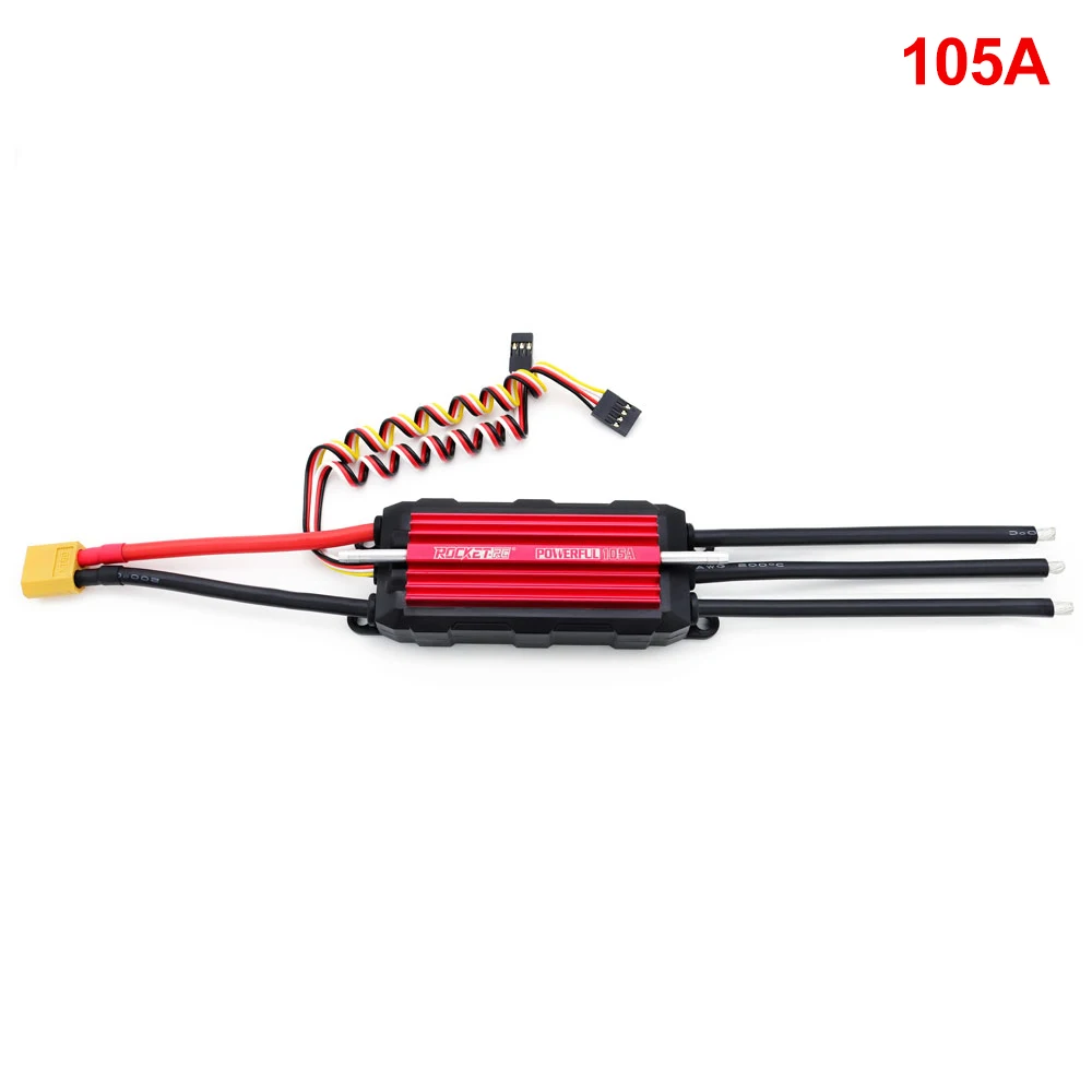 ROCKET-RC POWERFUL BOAT ESC/ESC-HV New 32-Bit Brushless ESC 70A/90A/105A/130A/130A HV/160A HV/200A Fully Waterproof for RC Boat