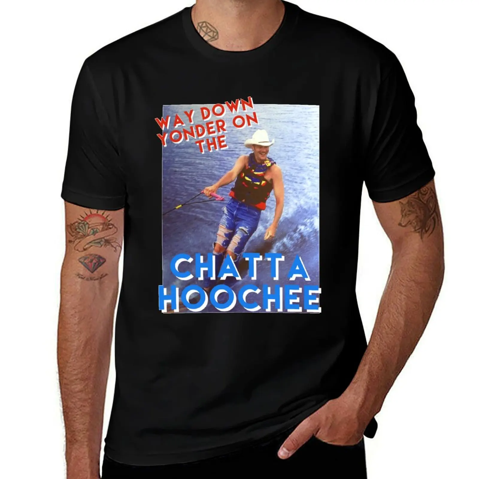 

The Chattahoochee T-Shirt man t shirts graphic t shirt man casual essential t shirt T-Shirt