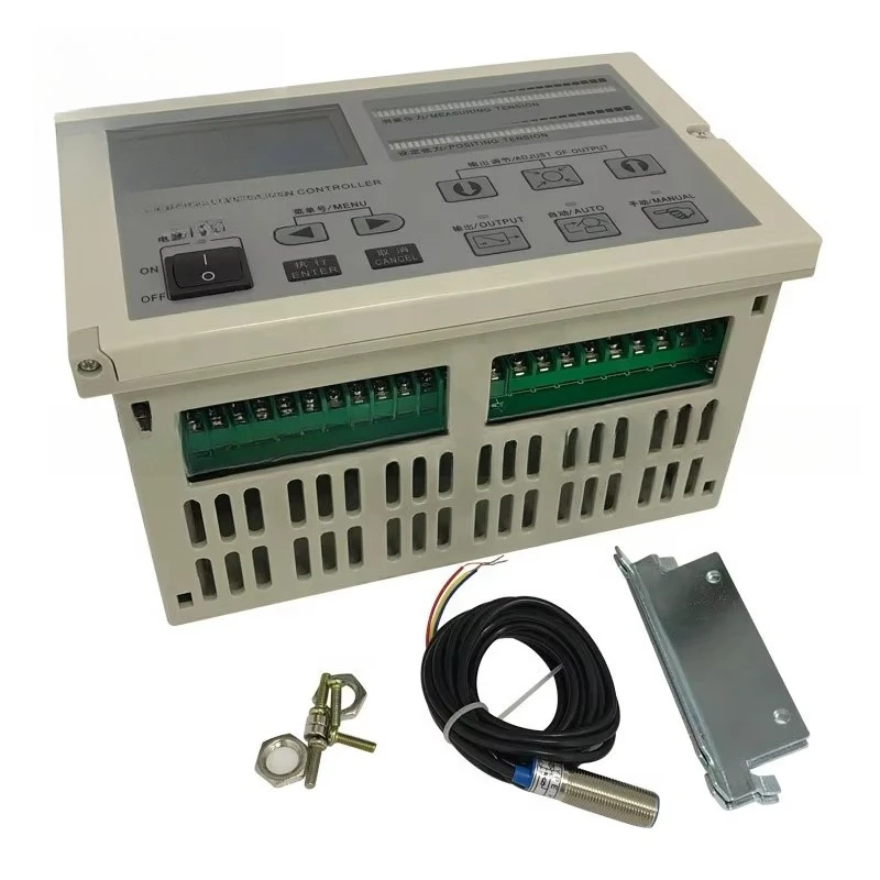 Automatic web tension controller, flexo slitter parts with load cell