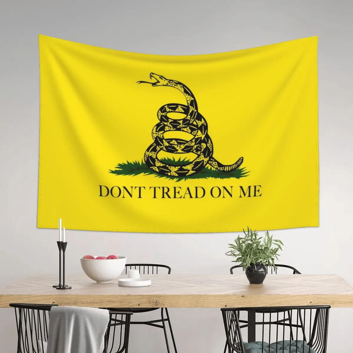 

Gadsden Don’t Tread On Me Flag Tapestry Decoration Wall Aesthetic Home Decor Home And Comfort Decor Tapestry