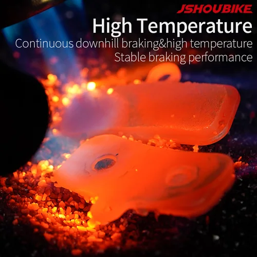 Imagen 2 del producto Pastillas de freno hidráulicas de metal sinterizado JSHOUBIKE para SRAM G2 Guide Ultimate, RSC, RS, R Avid X0 Trail Elixir Trail, Ultra Class