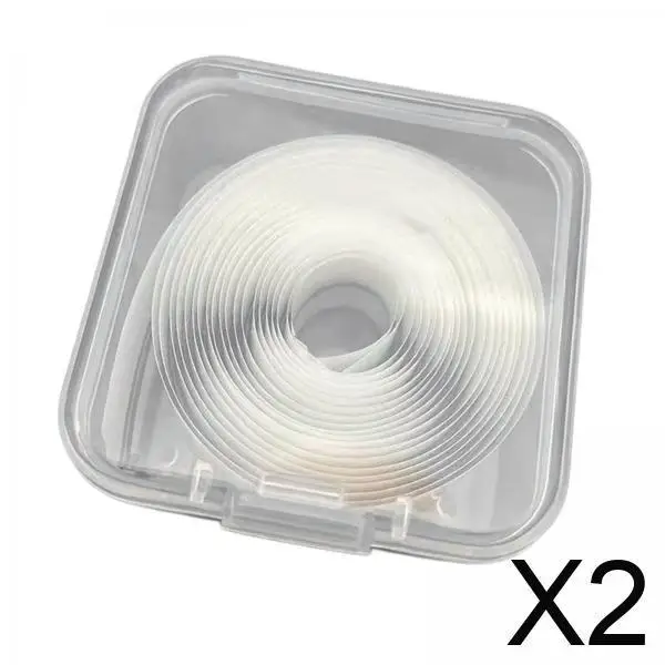 2x1 Meter Self Adhesive Eyelash Glue Strips Glue Free Natural for Makeup Women