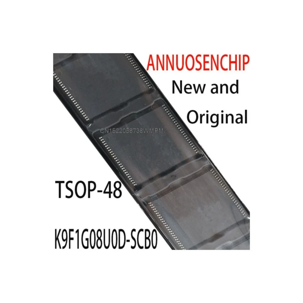 100PCS K9F1G08U0D TSOP-48 128M x 8 Bit NAND Flash Memory New & original K9F1G08U0D-SCB0