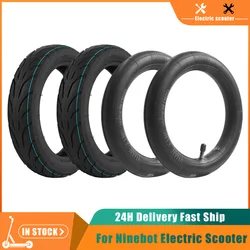 10x2.125 Inner Outer Tires 10 Inch Outer Tyre For Segway Ninebot F20 F25 F30 F40 Electric Scooter Inflation Inner Tube Wheel Par