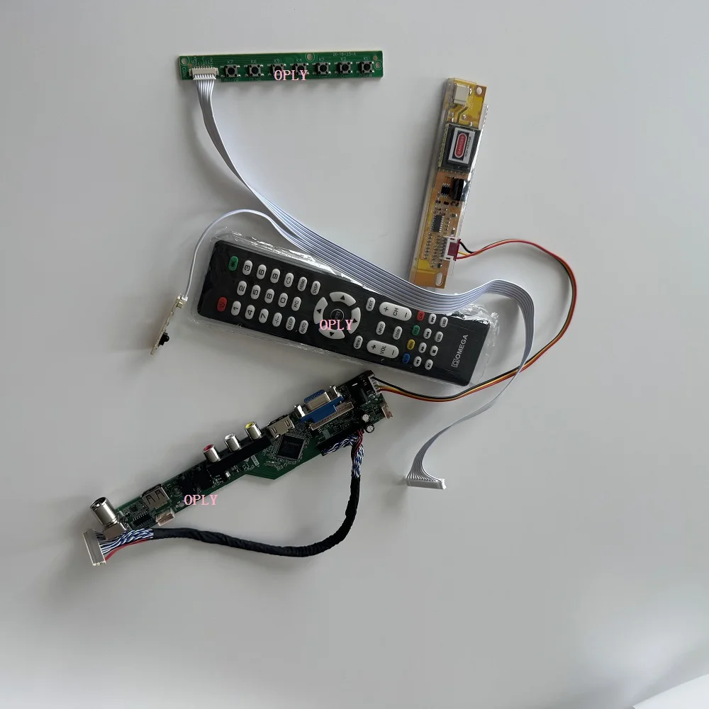 

For LQ164M1L LTN160HT01 1920X1080 VGA HDMI-compatible USB RF TV Controller board kit LCD panel AV screen monitor