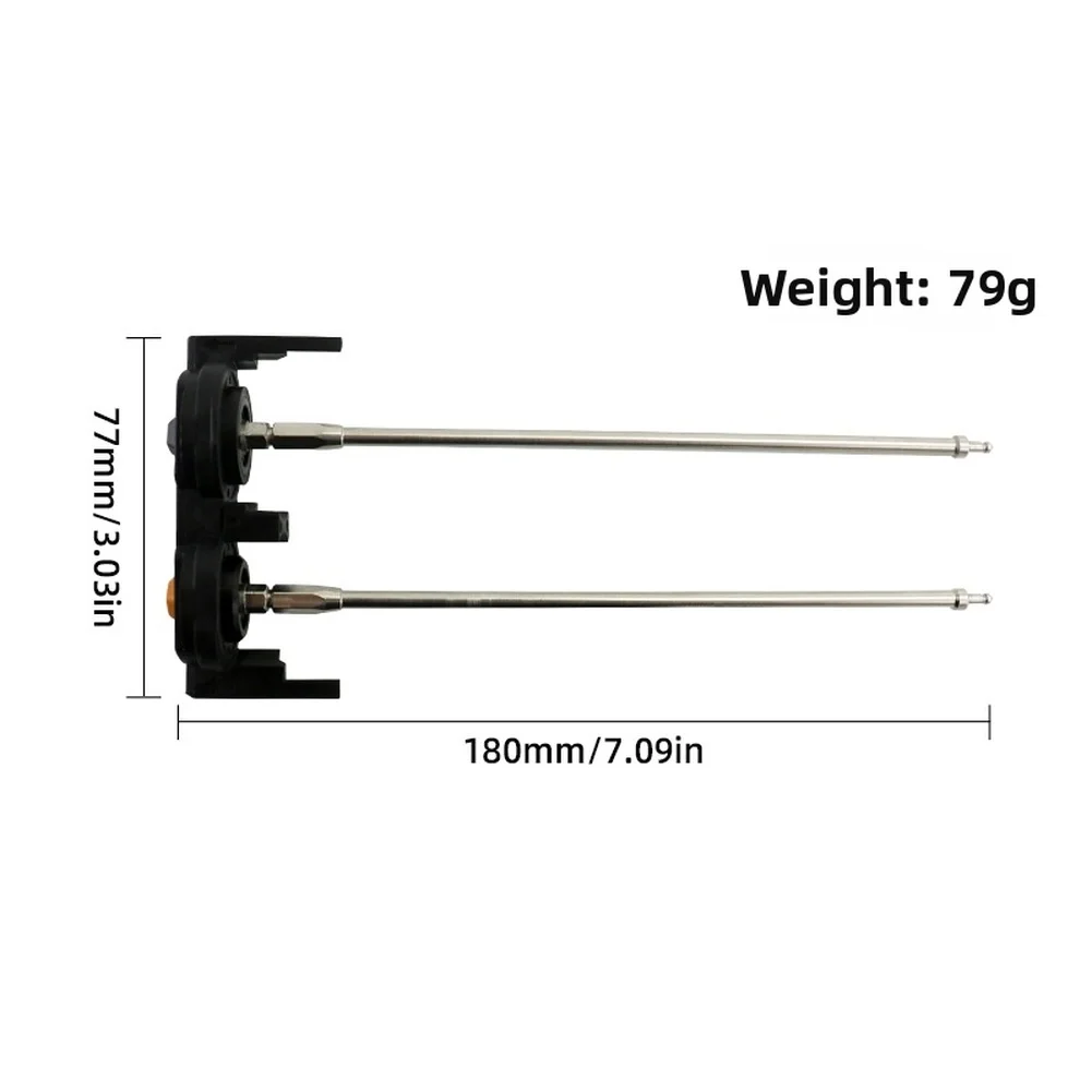 Replacement Main Brush Bracket for For DREAME For X40 S40 For X50 S50 Robot Vacuum Cleaner 18 x 7.7cm Exact Fit Lightweight