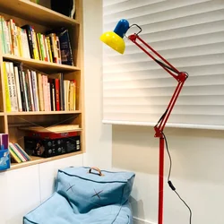 Memphis Color Floor Lamp Designer for Living Room Bedroom Rocker Standing Lamp Kids Room Study Room Decor Table Lighting