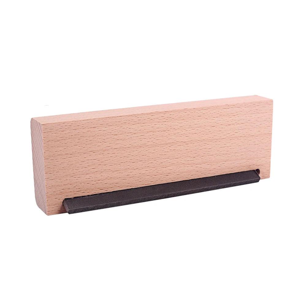 

Guitar Fret File Maple Woody Block Chamfering Tool for Acoustic Guitar Leveling Burr Repairs Portable Long Lifespan High
