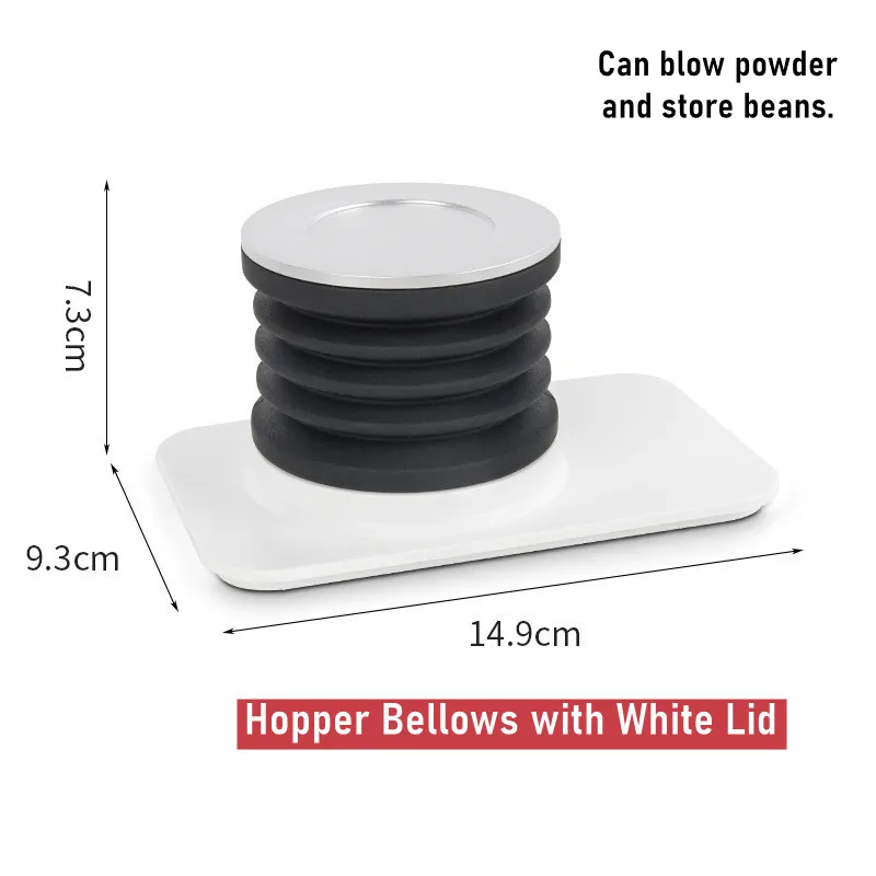 For FELLOW ODE/FELLOW GEN2 Coffee Grinder Single Dose Hopper Bellows Coffee Bean Grinder Powder Blowing Bean Bin Cleaning Tools