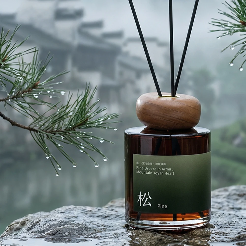 Home Fragrance Luxury - 1Pc Rotan Riet Diffuser Set Luxe