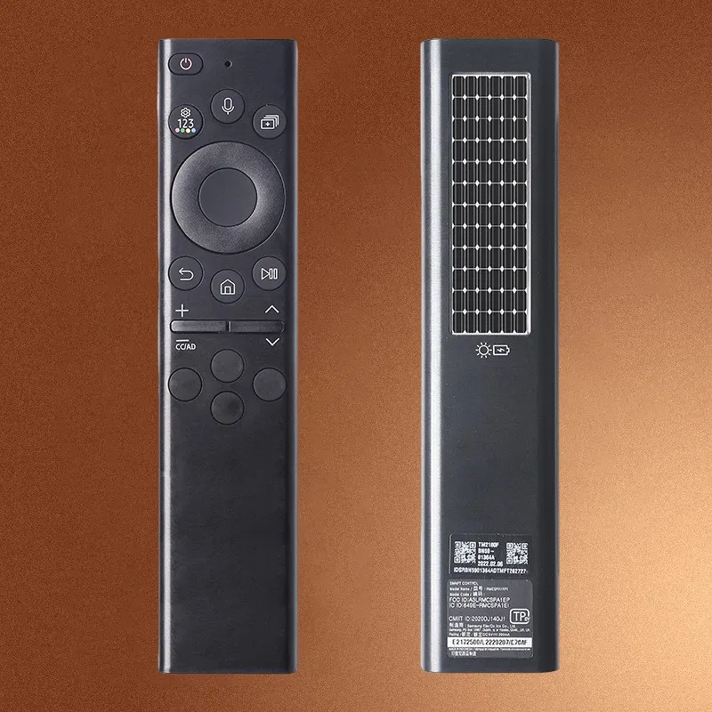 Solar Powered Voice Remote Control For For TV Models BN59-01385A-B, TM2280E-A32R