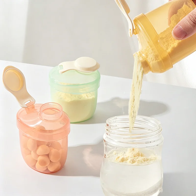 Portable Milk Powder Box, Sealed Storage Container, High Temperature Resistant, Drop-Proof & Leak-Proof, for Outdoor Use