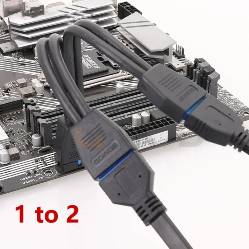 2-ポート-usb-30-メス-20-ピン-ヘッダー-マザーボード-ケーブル-内部接続-y-スプリッター-ドロップシッピング