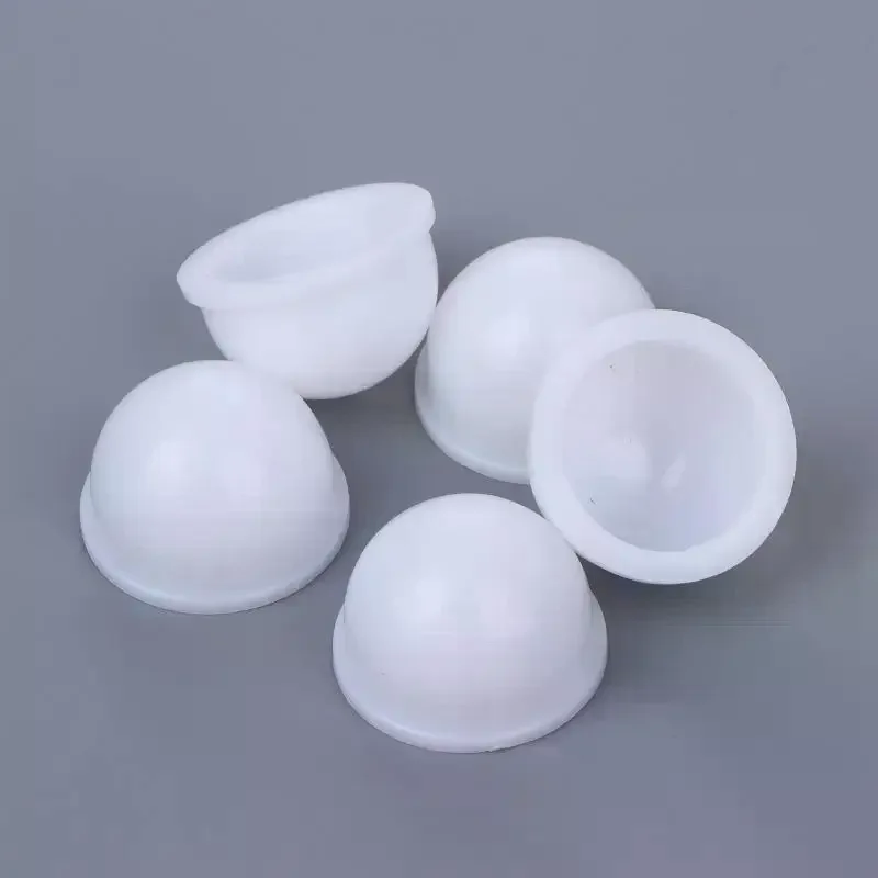 Light Sensor Ball, White Spherical Light Guide, Light Meter Housing, Dome Cover Plastic Light Sensor Housing