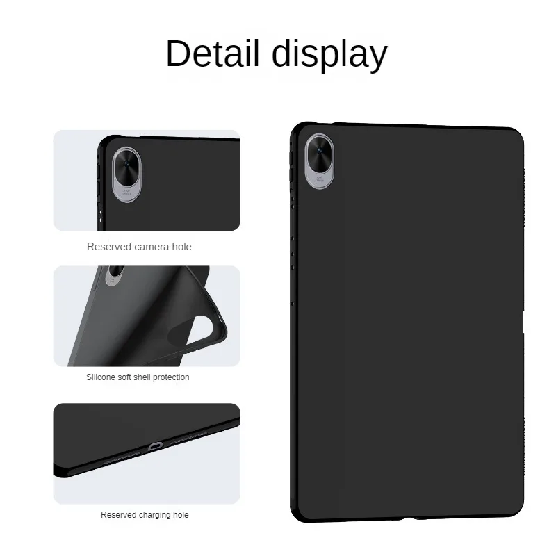 Etui na tablet HUAWEI MatePad 11.5"S 2024 DMG-W00 TGR-W10 Miękkie silikonowe etui TPU na tablet MatePad 11.5S Funda — zdjęcie 3