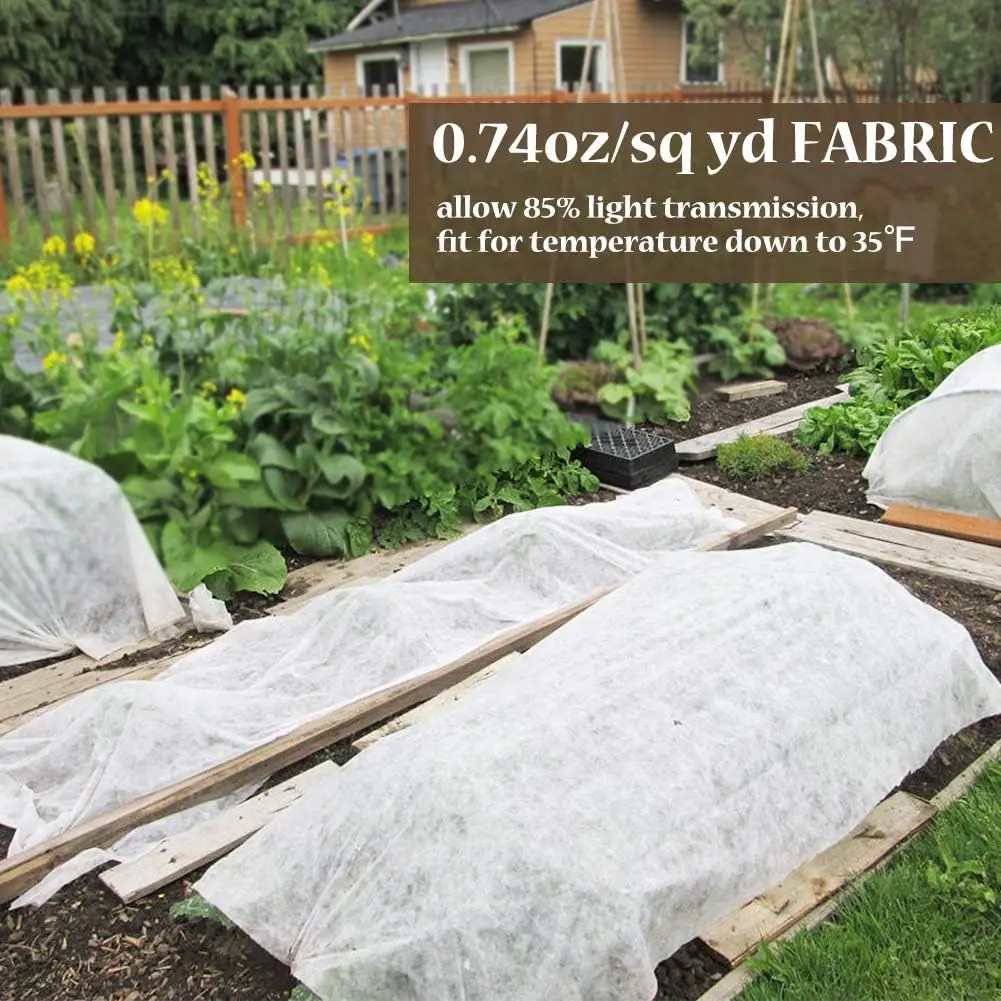 DIY Plant Covers Freeze Protection Floating Row Blankets for Fruit Vegetables Tree Winter Cold Weather Yard Garden Tools