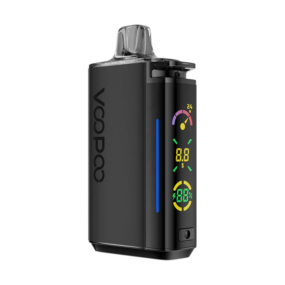 VOOPOO Vrizz Kit with Bezel-less Screen Built in 800 mAh Battery 15ml Large Capacity 3 Modes Adjustable Airflow Vape Kit