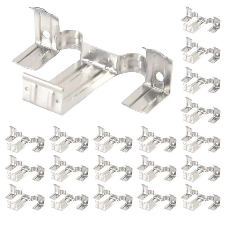 20PCS Photovoltaic Panel Drainage Buckle Surface Plate Solar Panel Water Drain Clip For Solar Panel Draining 30Mm Durable-AT30