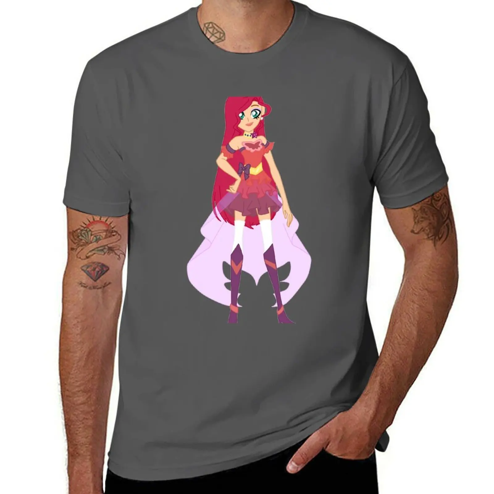 

Lolirock Princess OC T-Shirt t shirts for man cotton funny cotton tshirt 100% T-Shirt