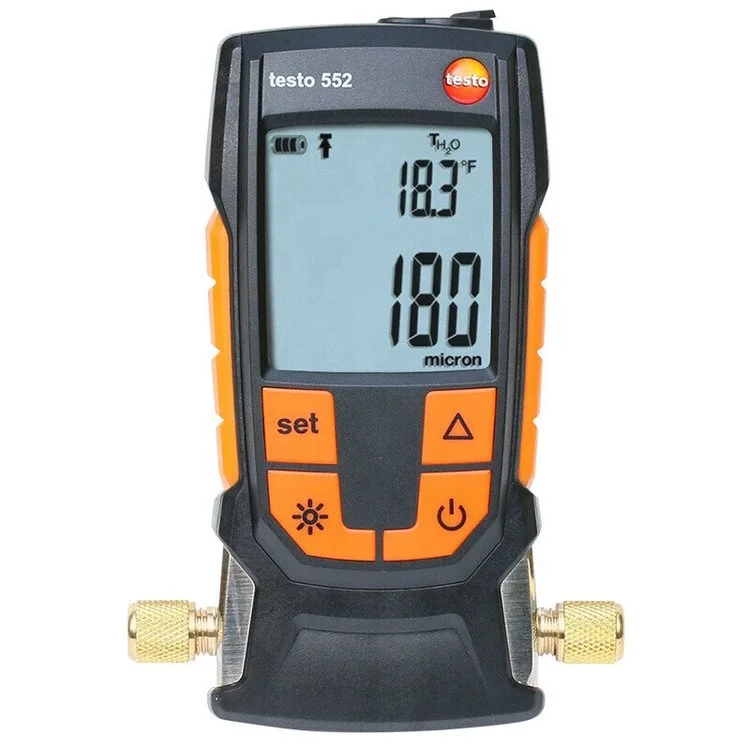 

Testo 552 digital vacuum gauge electronic pressure gauge in the library