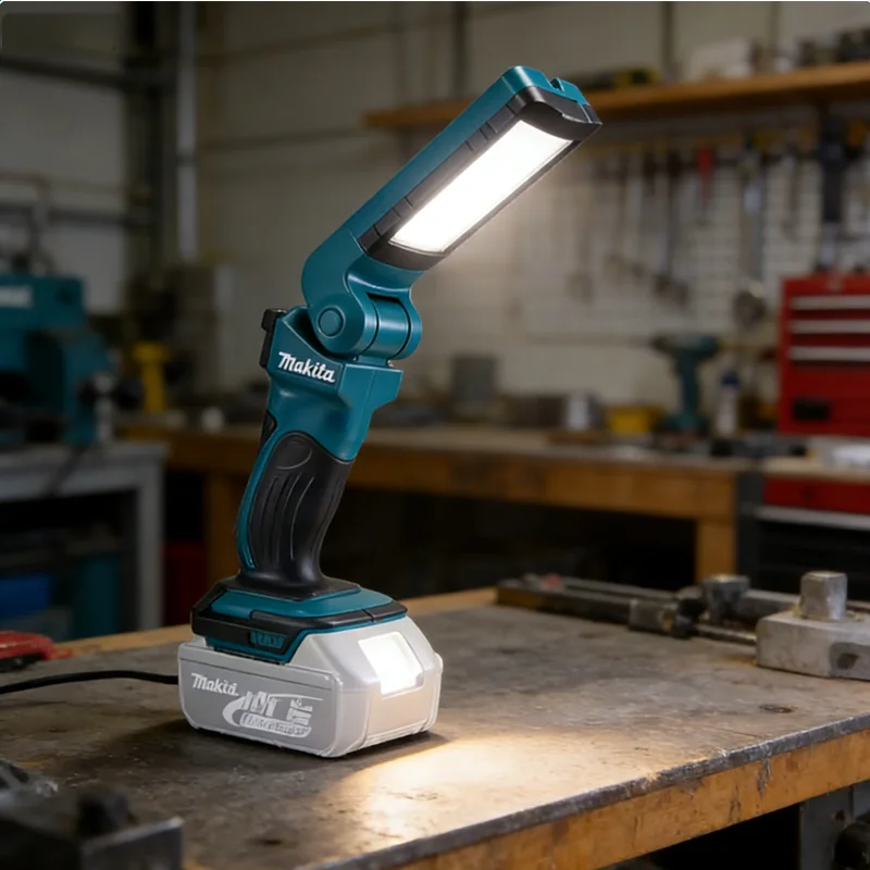 18V Makita DML801 Searchlight LED LXT Lithium Outdoors Indoor Construction Site Multipurpose Portable 240LM Flashlight
