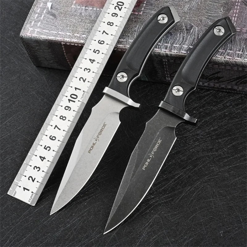 

High hardness Wear resistant Military Tactical Straight knife Self Defense Wilderness exploration Survival rescue Camping knives