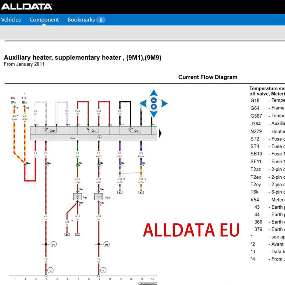 Alldata EU 2026 Newest Full Version Online Software All Data Car Repair Wiring Diagrams Software Compatible with Mobile/PC Login