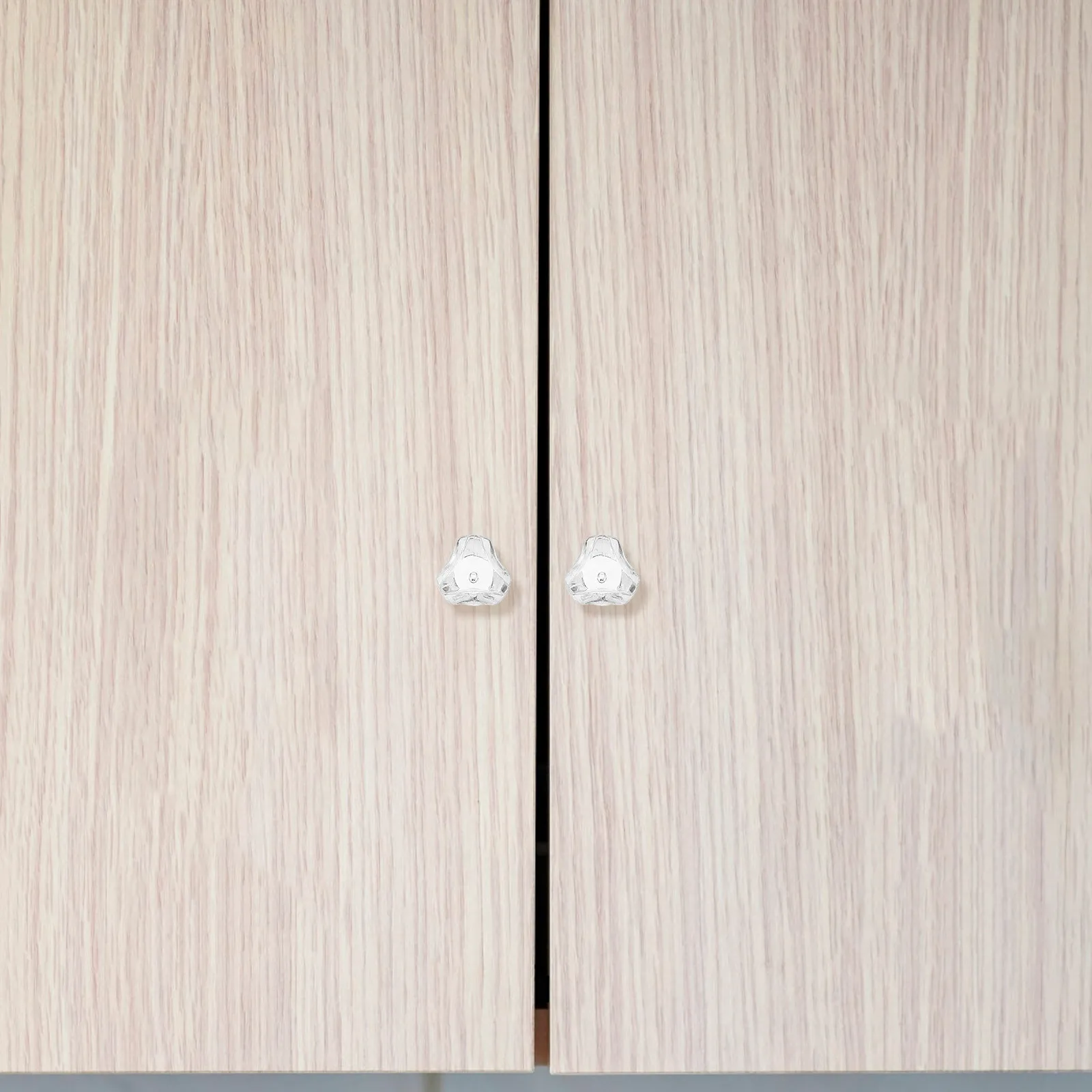 

20Pcs Acrylic Triangle Cabinet Pulls Clear Transparent Drawer Handles for Kitchen Modern Home Decor Hardware Pulls Handles