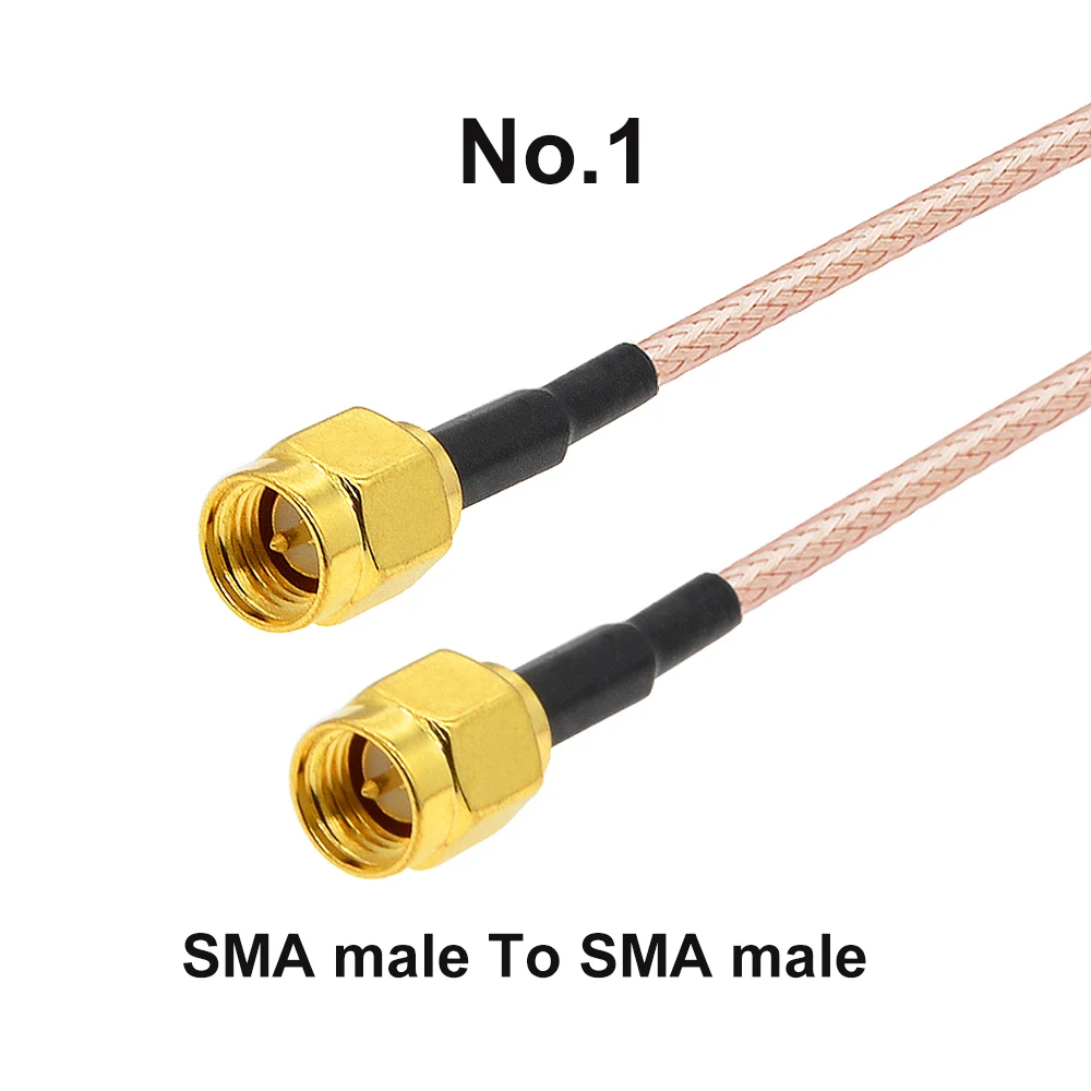 RG316 SMA Male To SMA male female Connector SMA-J RF Adapter extend Cable Extension cord