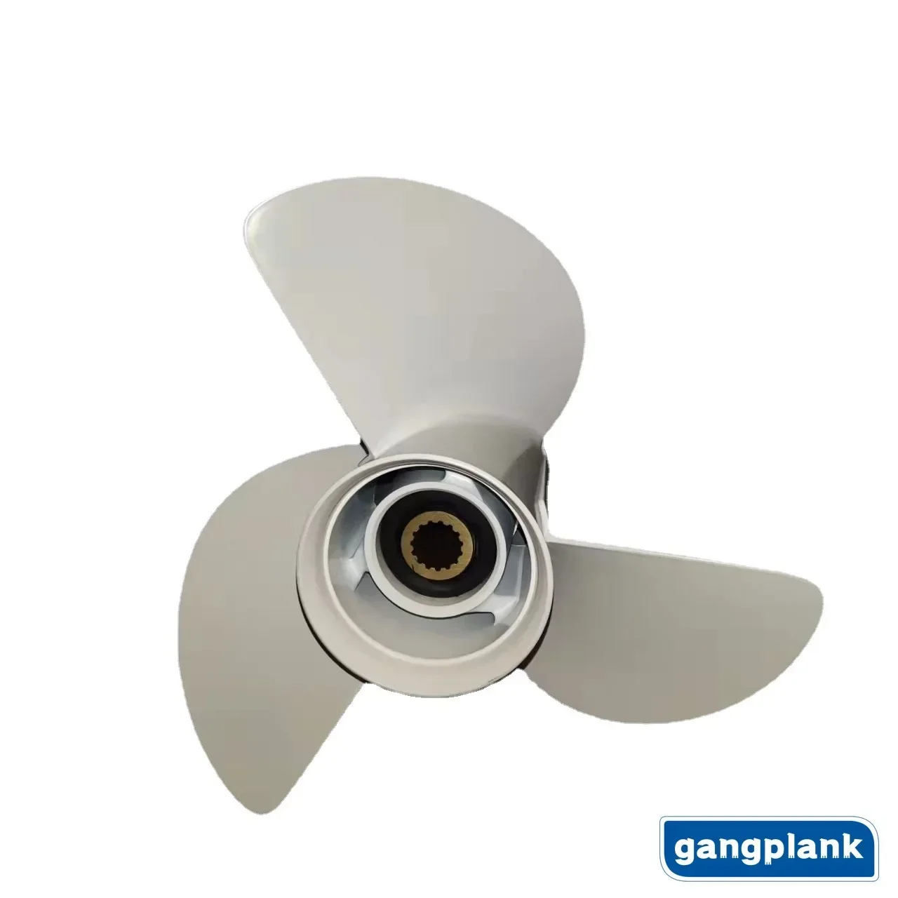 Outboard Propeller 3 Blades for Yamaha Parsun Hangkai Hidia Hyfong 60/85/90/115/130hp 2/4-stroke 13 1/4X17-K 17 Inch 15 Teeth