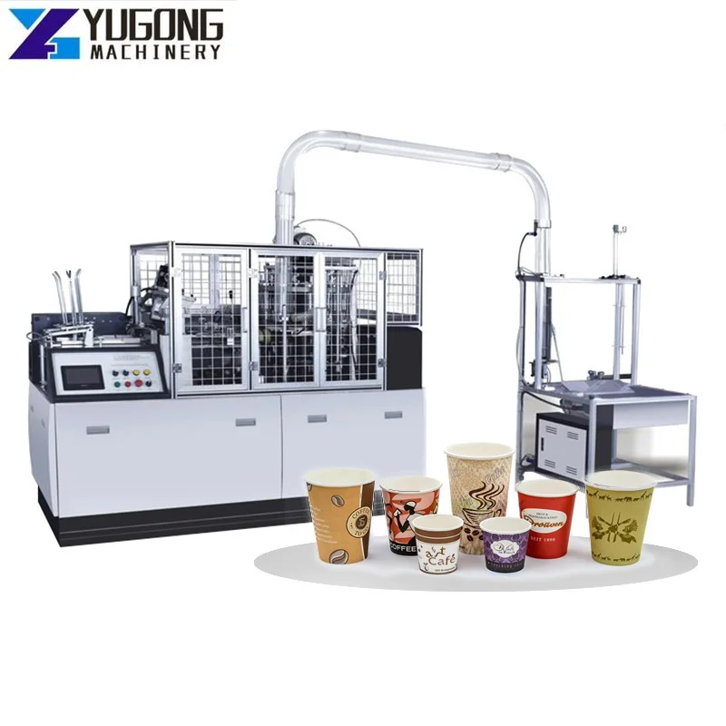 YG Ultrasonic System Disposable Double PE Coated Paper Cup Making Machine Coffee Cup Making Machine for Paper Cup