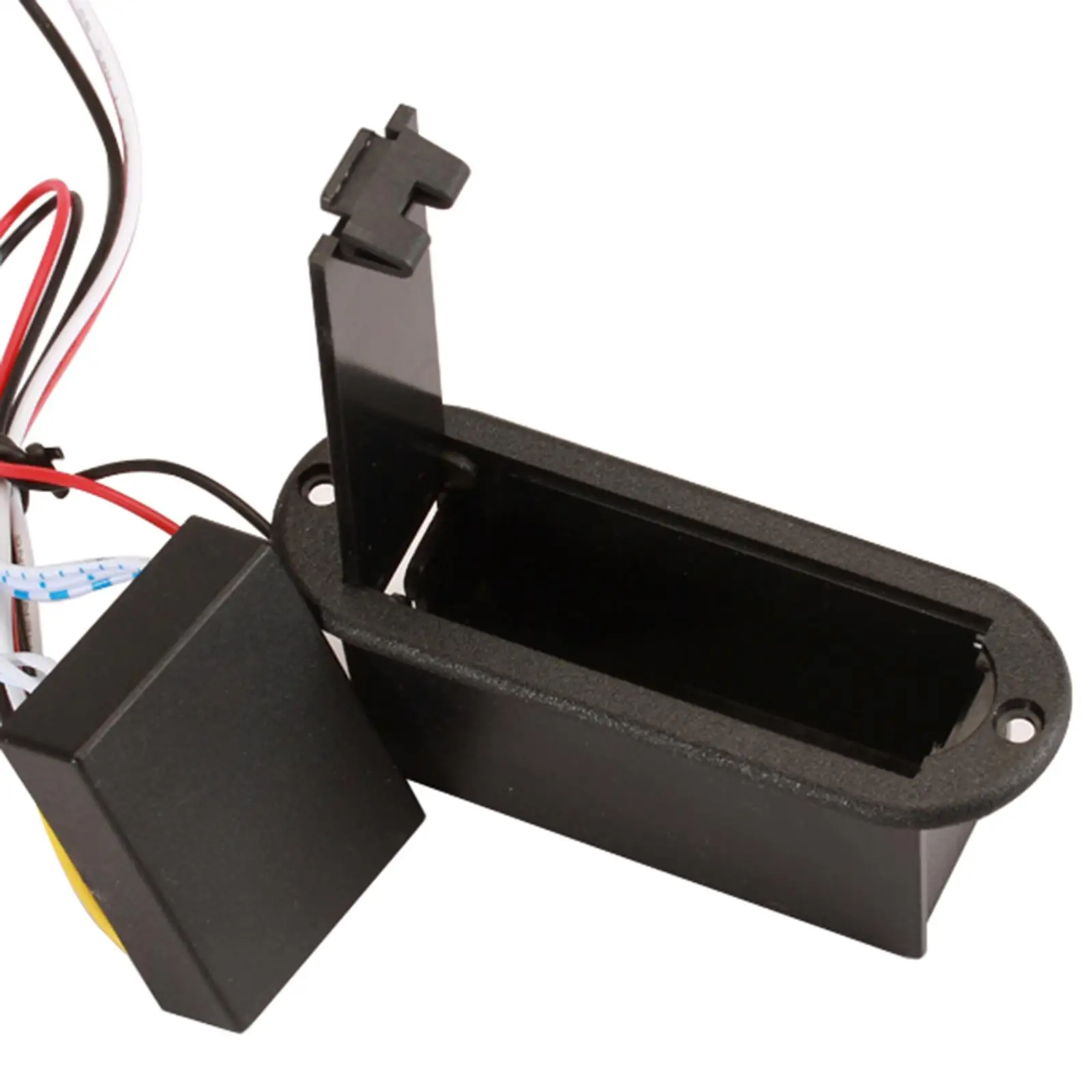Bass Preamp EQ Circuit Active Pickup Board Plastic Material for Electric Bass Guitar Sound Enhancement