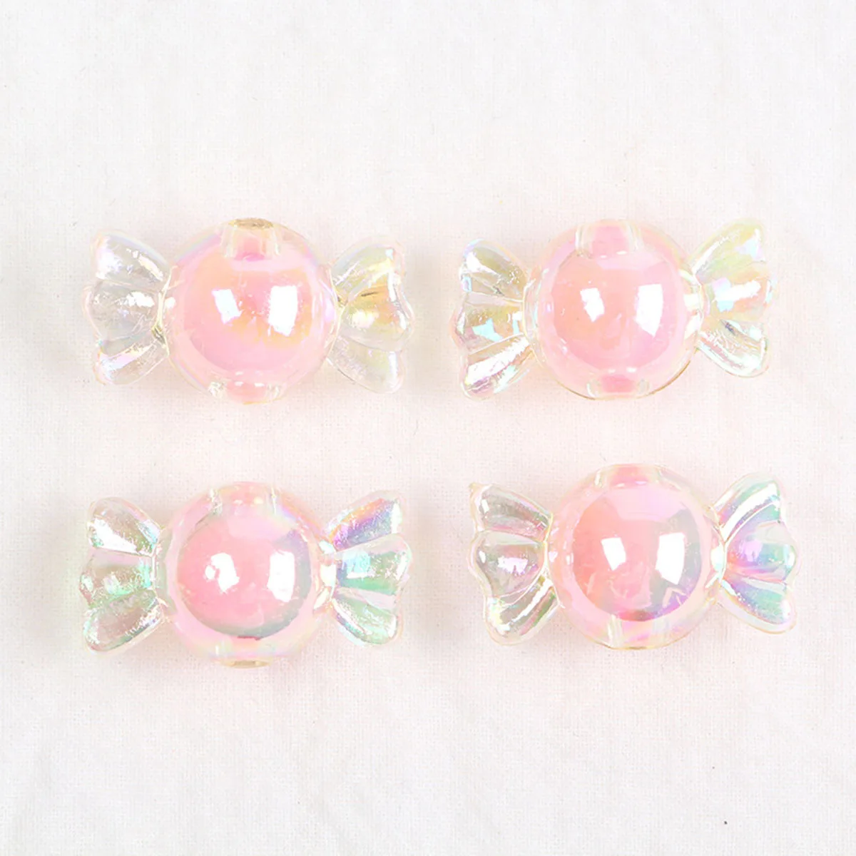 

390 Pcs Shape Beads Jewelry Making DIY Supplies Assorted Diy Accessories Acrylic Beads Colors Craft Decorations